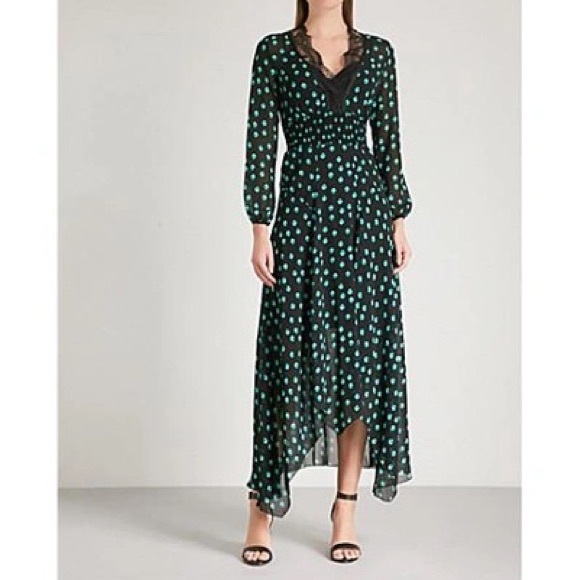 Maje Revant Chiffon Dress - Picture 1 of 16
